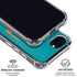 NFL Miami Dolphins Teal Performance Series iPhone 16e Clear Case